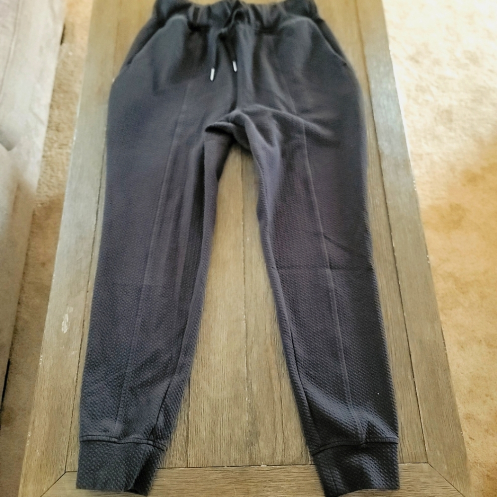 all in motion Black Textured Jogger Track Pants